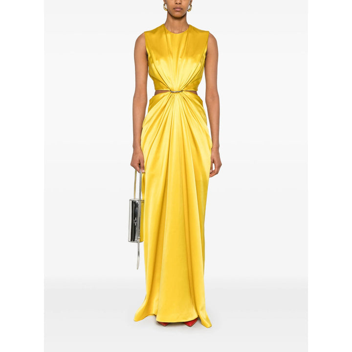 Max Mara Pianoforte Yellow Dresses - Evening Dresses Women