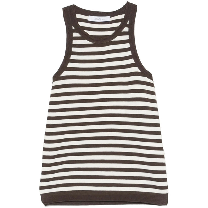 Max Mara Brown Tops - Vests & Tank Tops Women