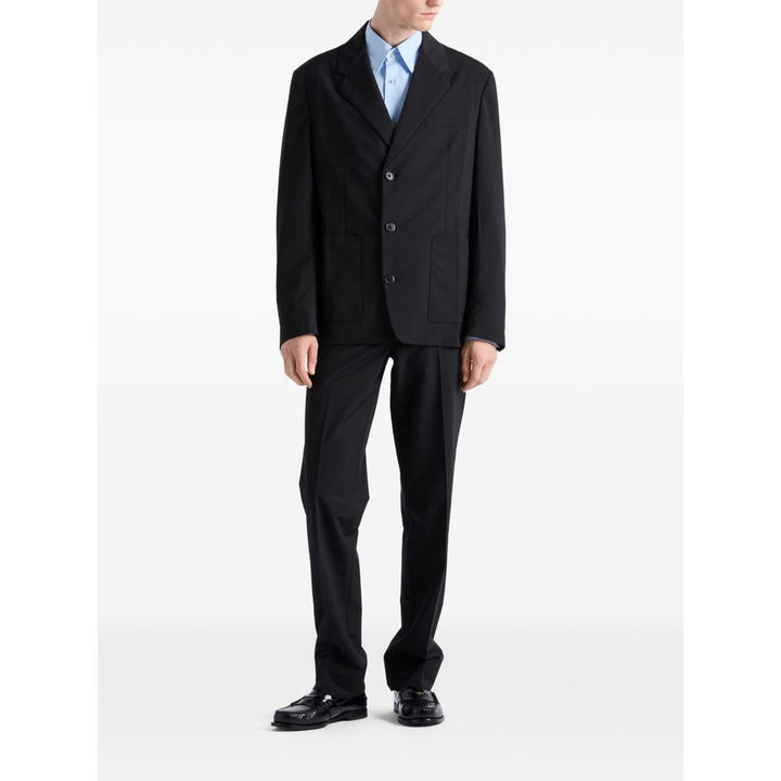 Prada Black Trousers - Tapered Trousers Men