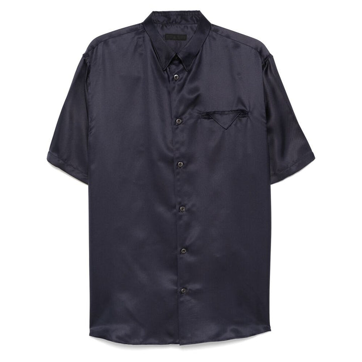 Prada Blue Shirts Men