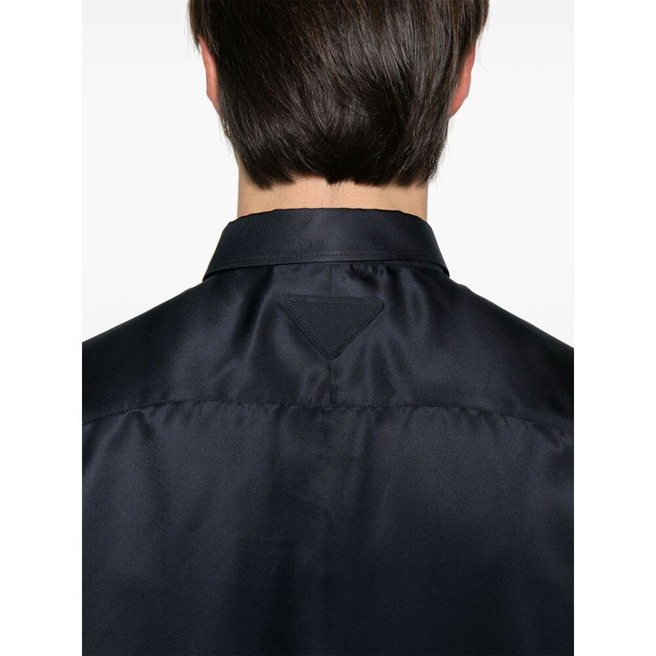 Prada Blue Shirts Men