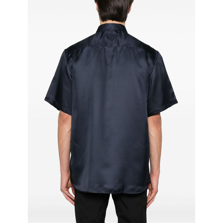 Prada Blue Shirts Men