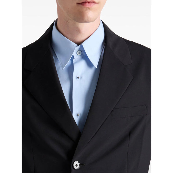Prada Black Jackets - Blazers Men