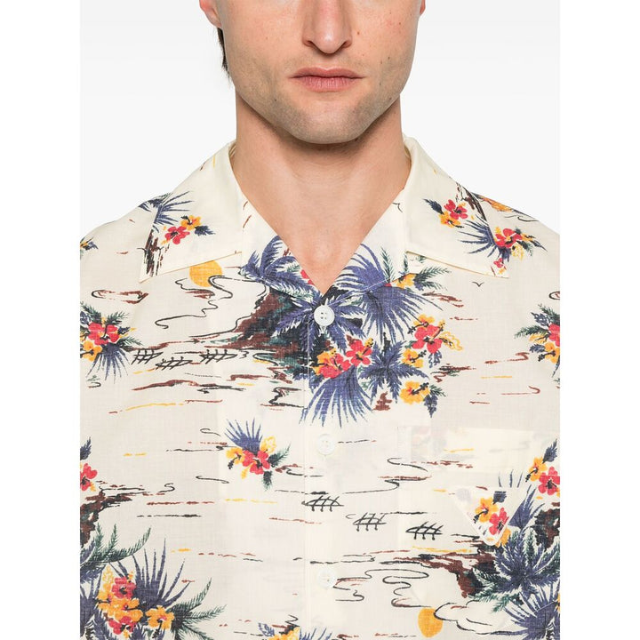 Prada Neutrals Shirts Men