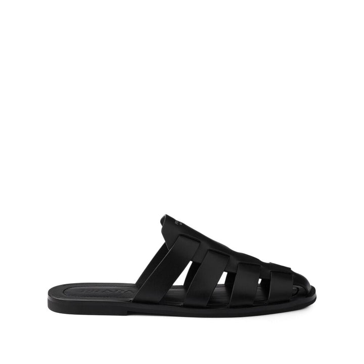 Prada Black Flip-Flops & Slides Men