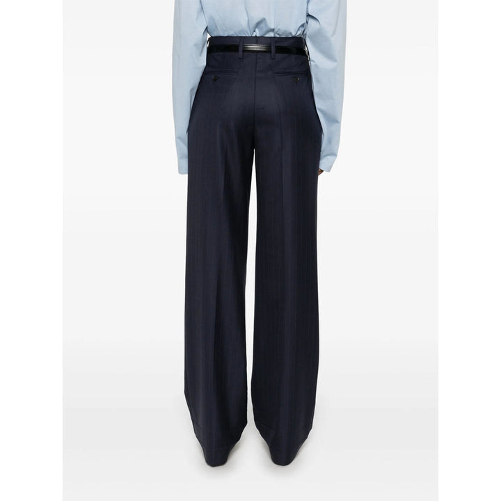 Prada Blue Trousers - Tailored Trousers Women