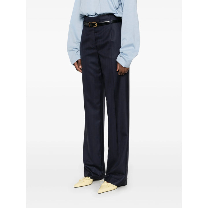 Prada Blue Trousers - Tailored Trousers Women
