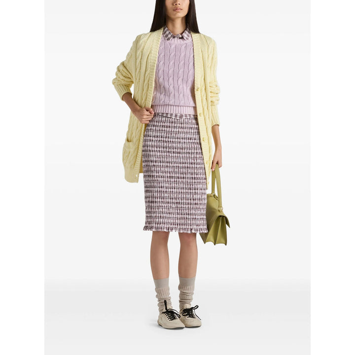 Prada Pink Skirts - Pencil Skirts Women