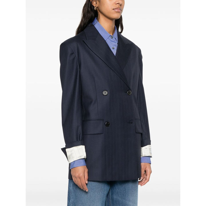 Prada Blue Jackets - Blazers Women