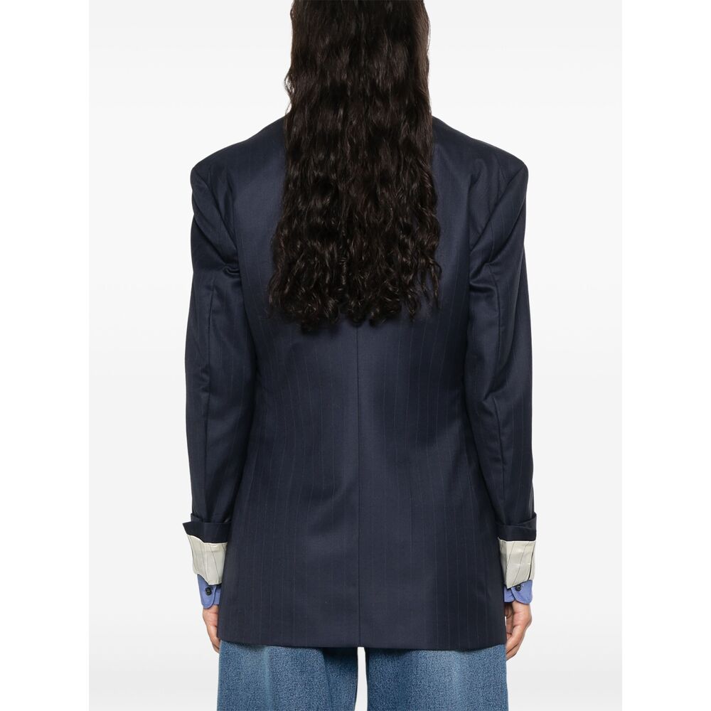 Prada Blue Jackets - Blazers Women