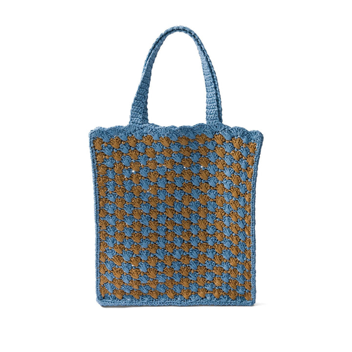 Prada Blue Tote Bags Women