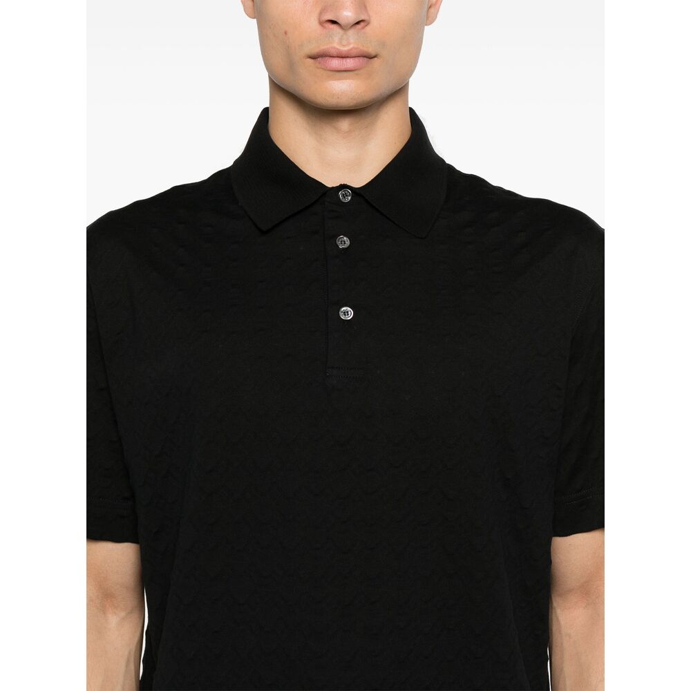 Givenchy Black Polo Shirts Men