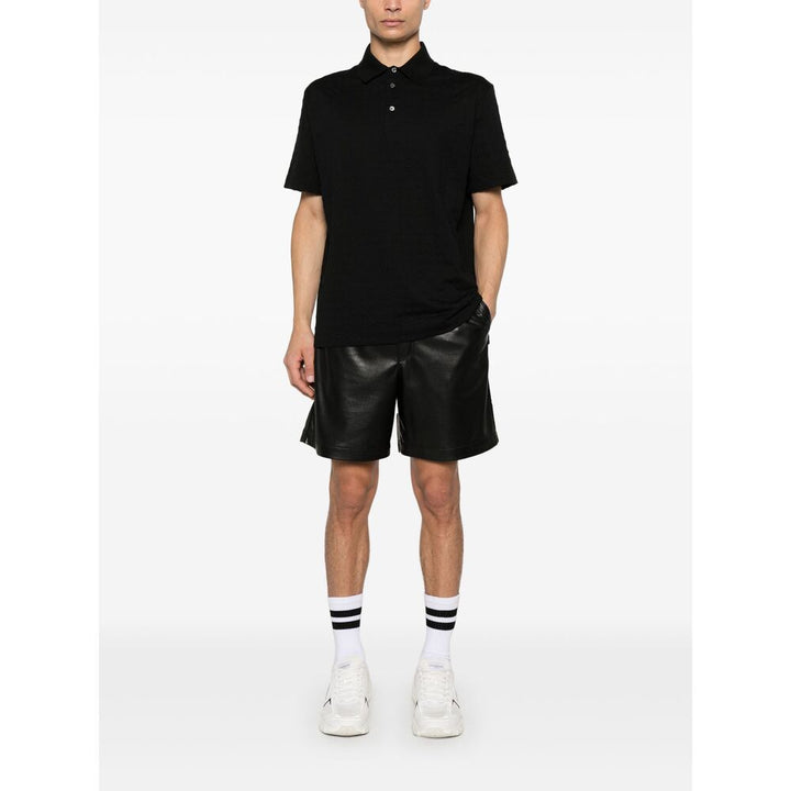 Givenchy Black Polo Shirts Men