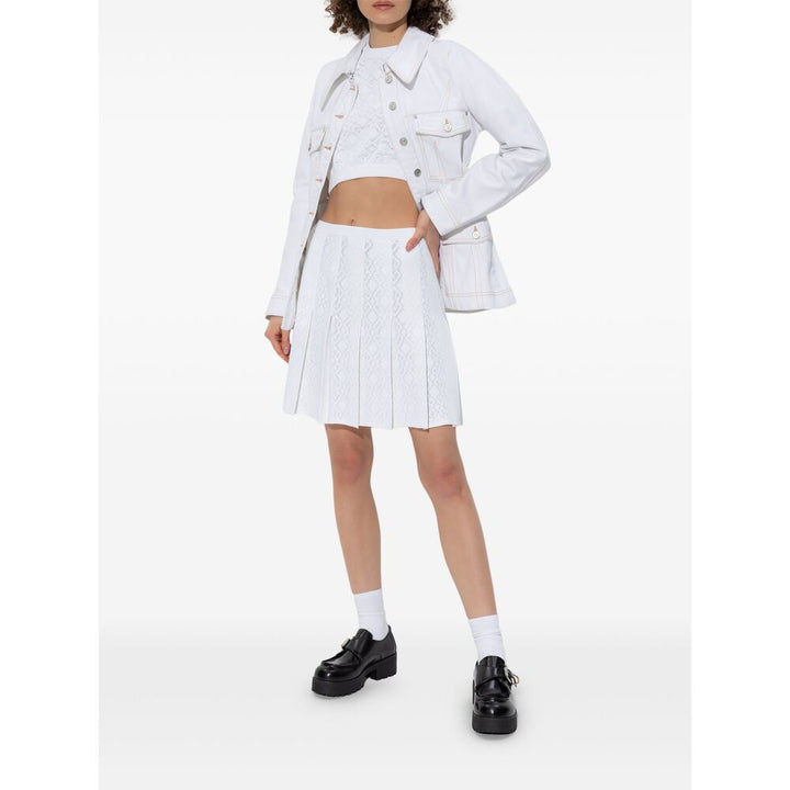 Givenchy White Skirts - Pleated Skirts Women