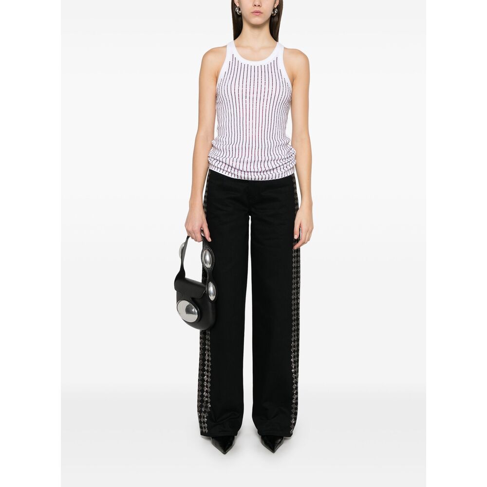 Amiri Black Denim - Straight-Leg Jeans Women