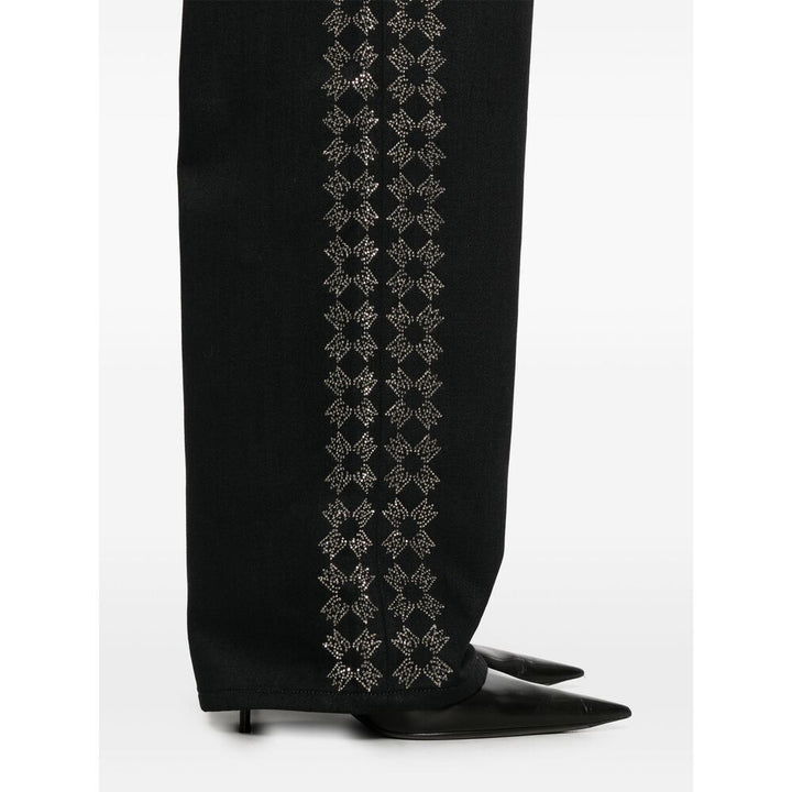 Amiri Black Denim - Straight-Leg Jeans Women