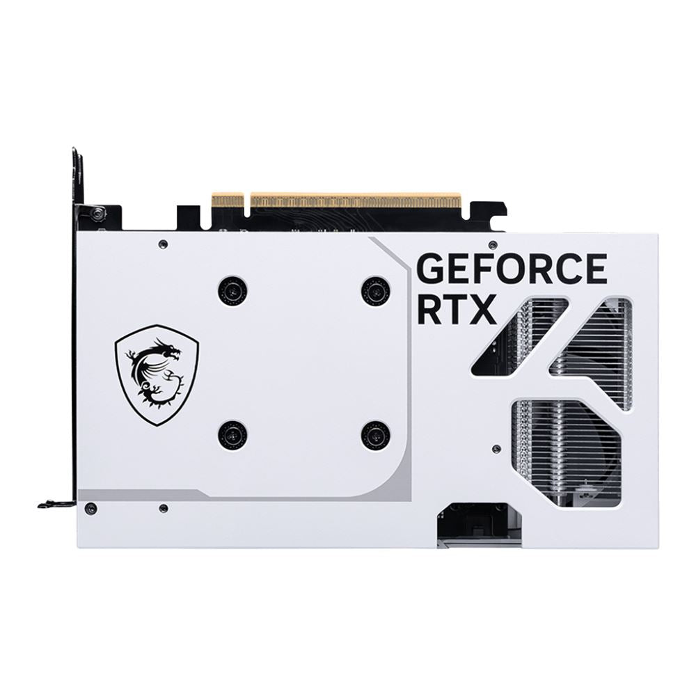 MSI NVIDIA GeForce RTX 5060 Ventus 2X White Overclocked Dual Fan 8GB GDDR7 PCIe 5.0 Graphics Card