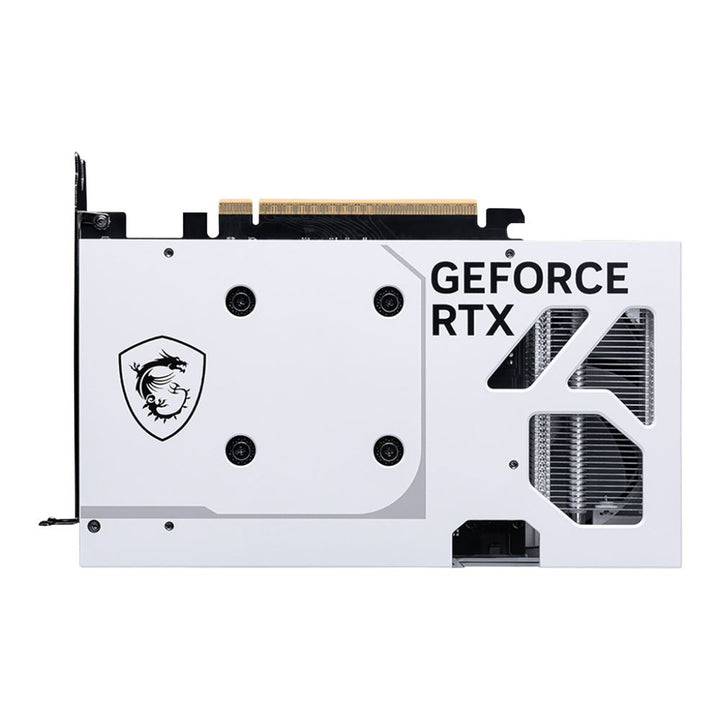 MSI NVIDIA GeForce RTX 5060 Ventus 2X White Overclocked Dual Fan 8GB GDDR7 PCIe 5.0 Graphics Card