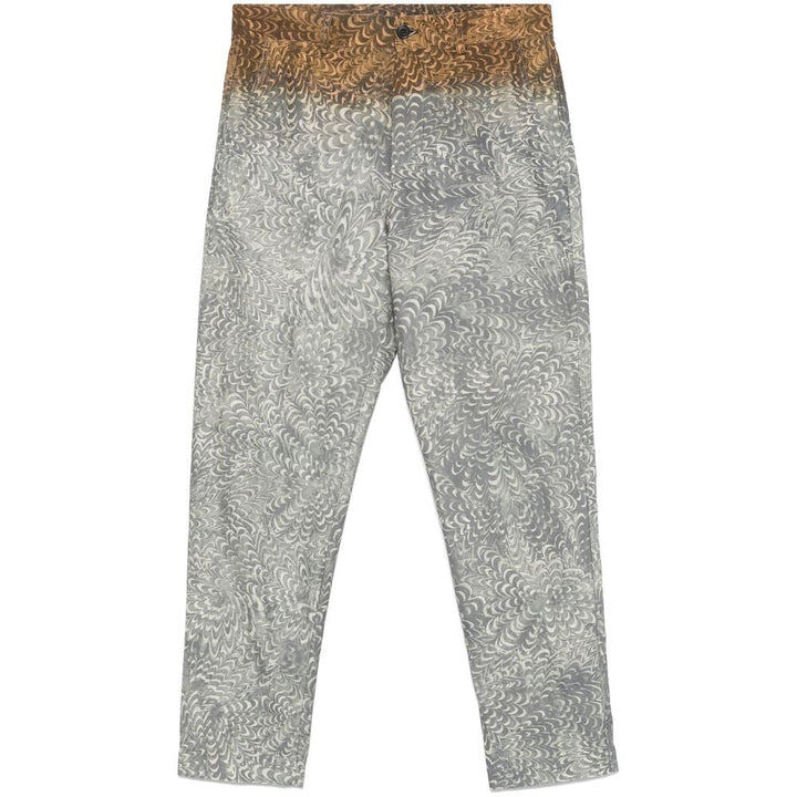 Dries Van Noten Grey Trousers - Tapered Trousers Men