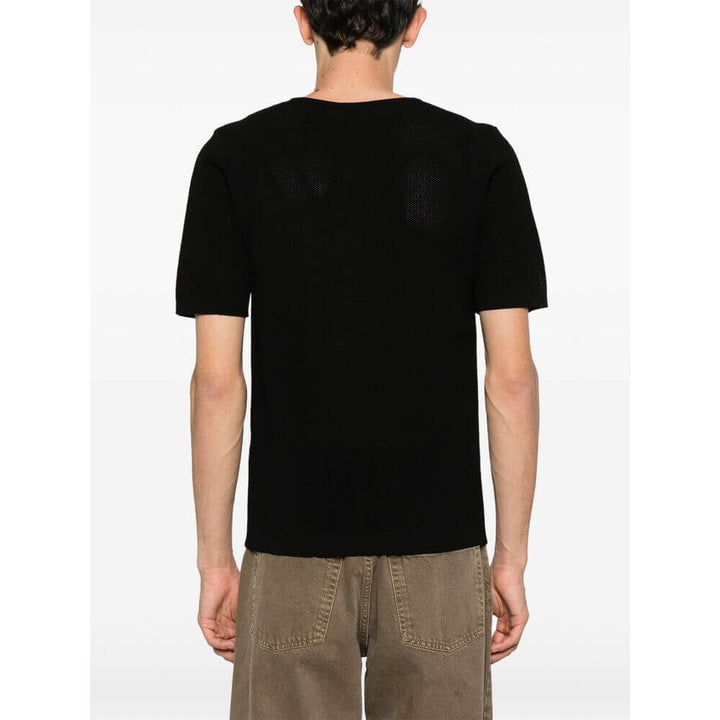 Dries Van Noten Black T-Shirts & Vests - T-Shirts Men