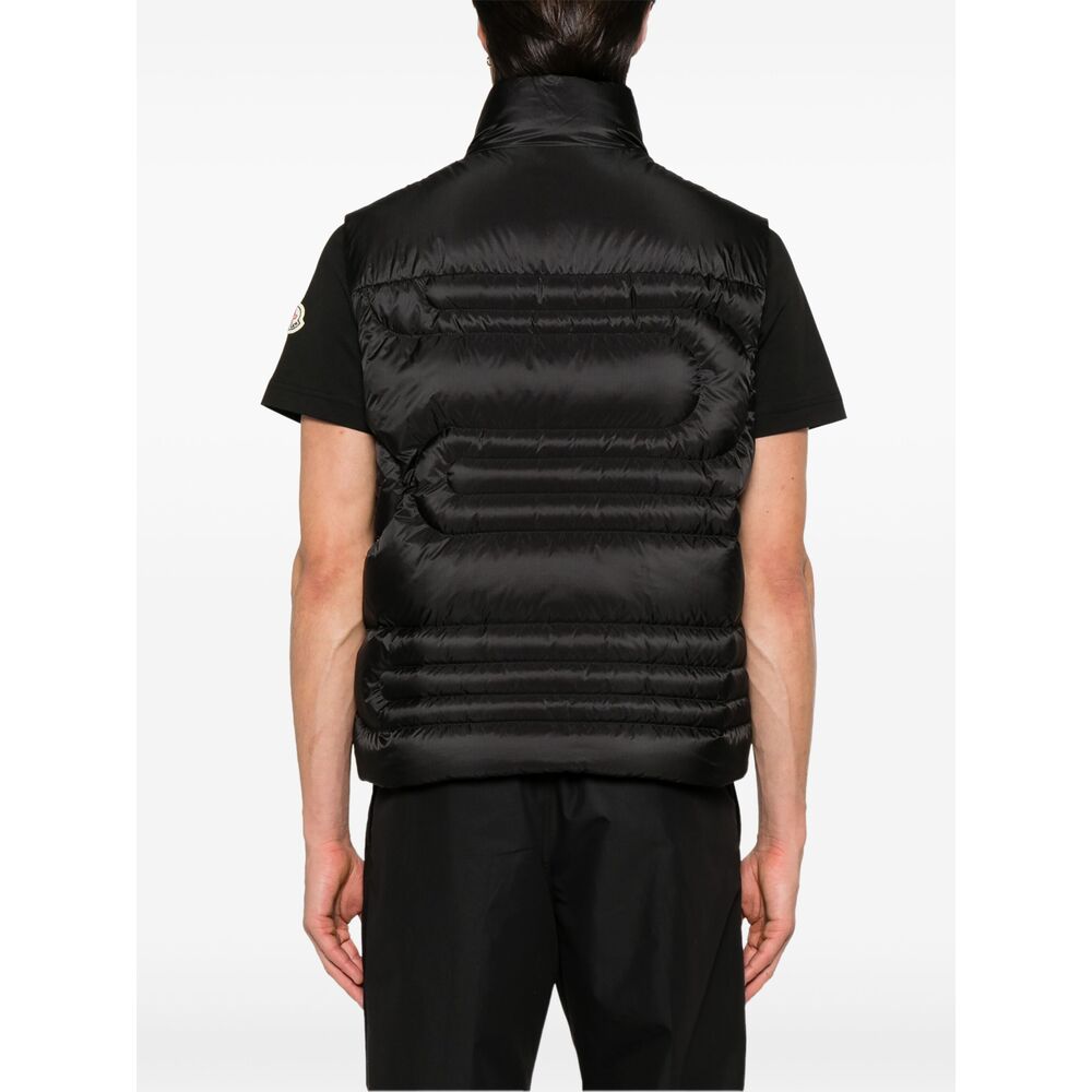 Moncler Black Jackets - Waistcoats & Gilets Men