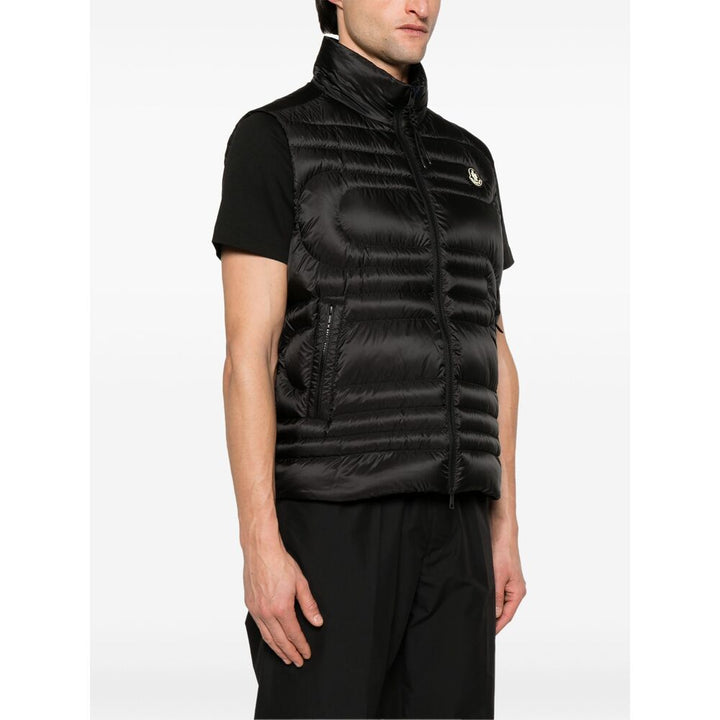 Moncler Black Jackets - Waistcoats & Gilets Men