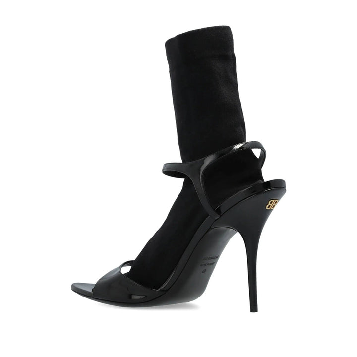 Balenciaga Black Sandals Women