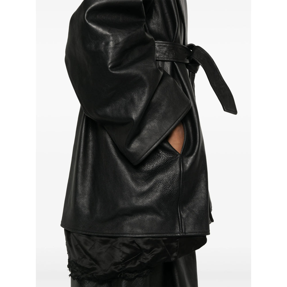 Balenciaga Black Jackets - Leather Jackets Women