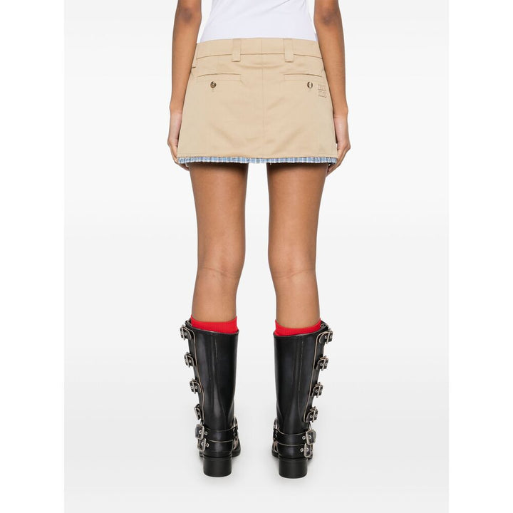 Miu Miu Neutrals Skirts - Straight Skirts Women