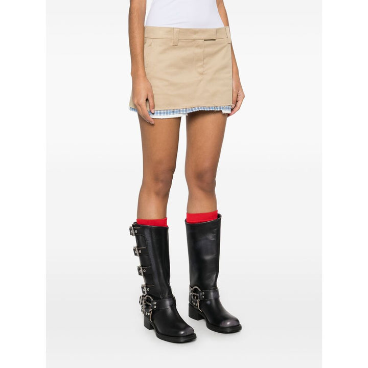 Miu Miu Neutrals Skirts - Straight Skirts Women