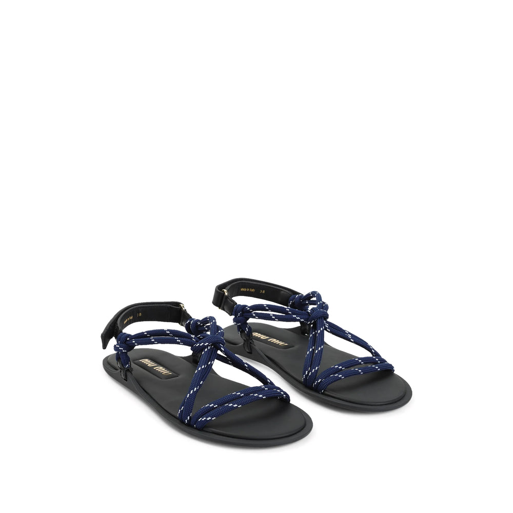 Miu Miu Blue Sandals Women