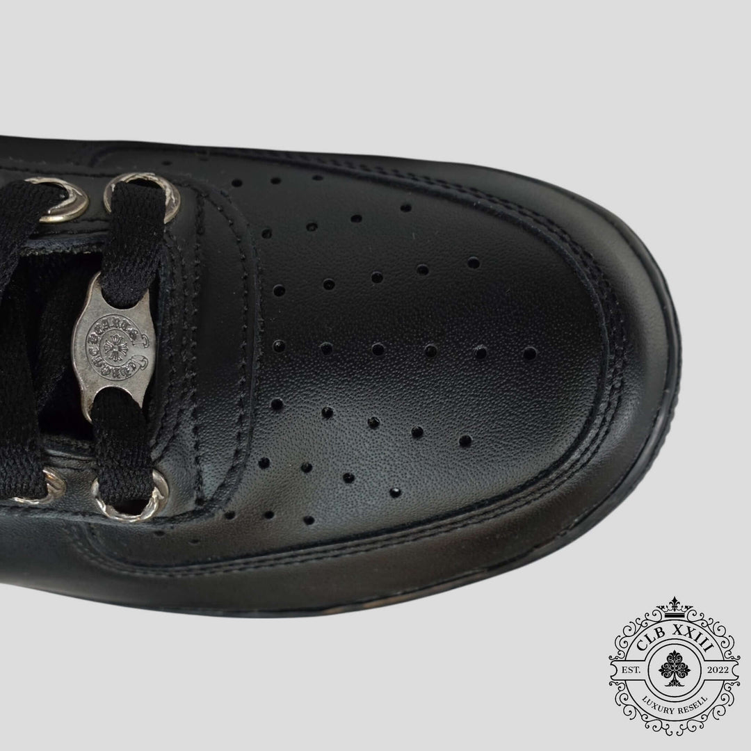 Chrome Hearts Nike Air Force 1 Low in Black