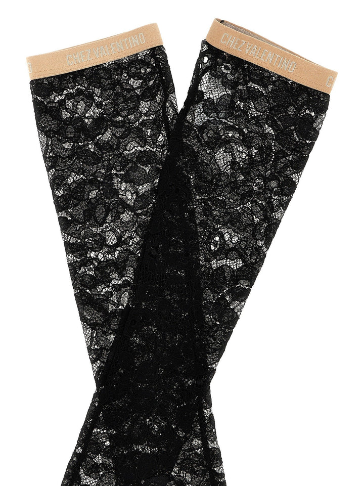 Valentino Garavani Women Leg Valentino Garavani Pizzo Rebordè