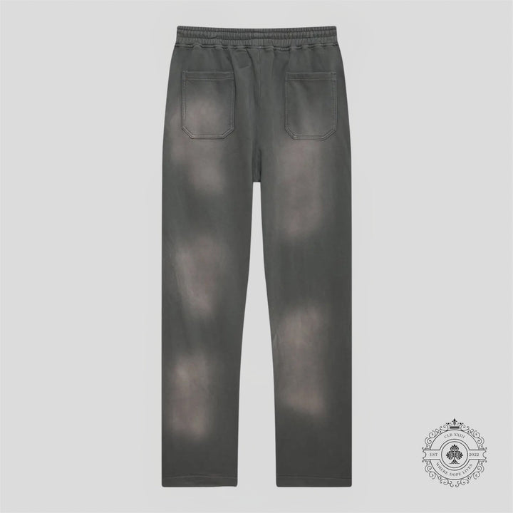 Hellstar Mirror Face Sweatpants in Grey