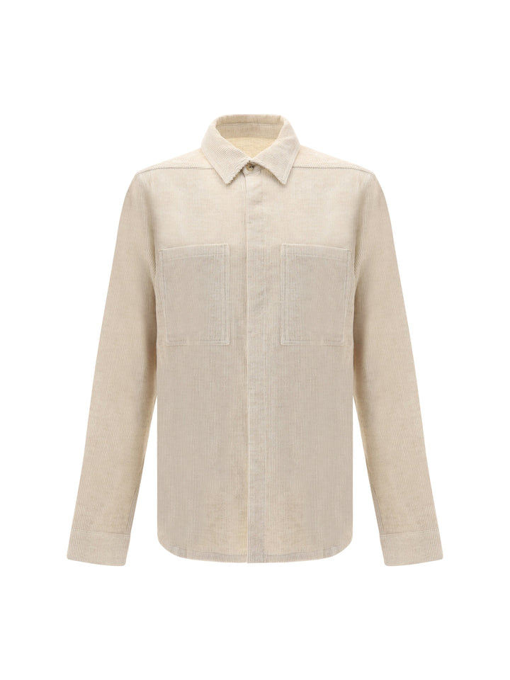 Rick Owens Men Corduroy Shirt