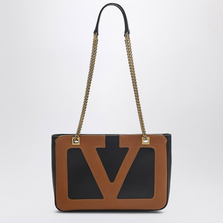 Valentino Garavani Viva Superstar Black/Brown Small Bag Women