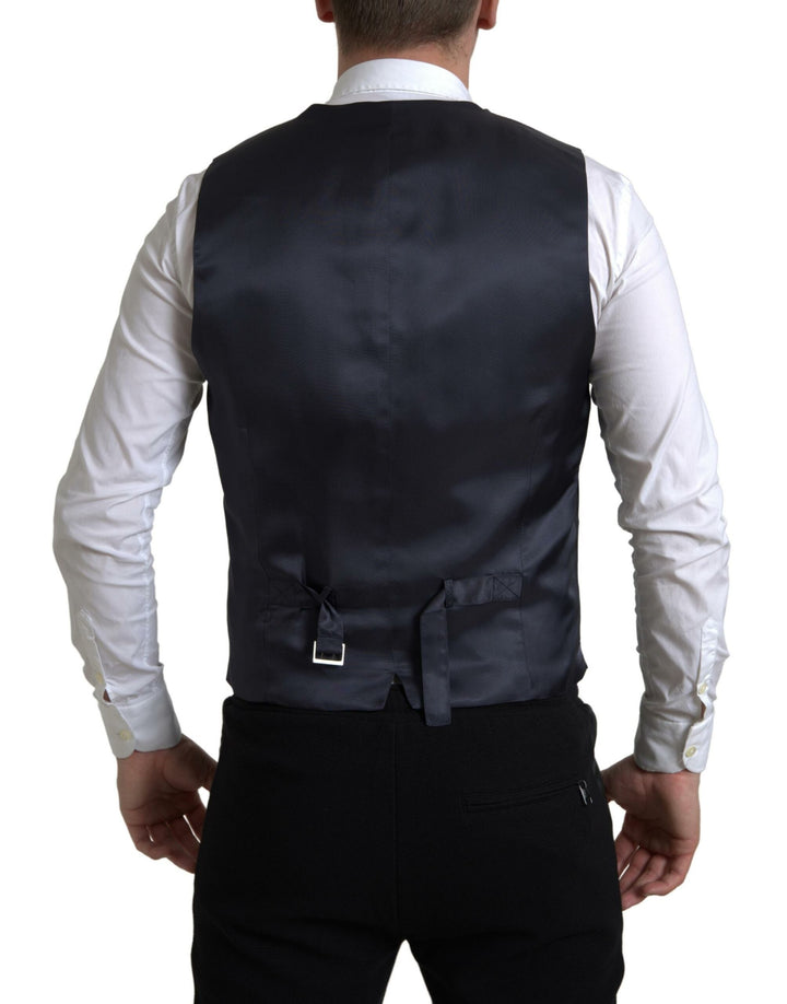 DOLCE & GABBANA Elegant Slim Fit Two-Piece Martini Suit