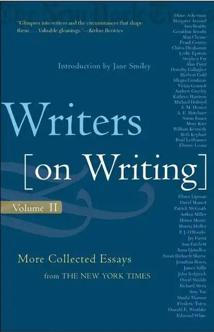 Writers on Writing: More Collected Essays from the New York Times - Paperback