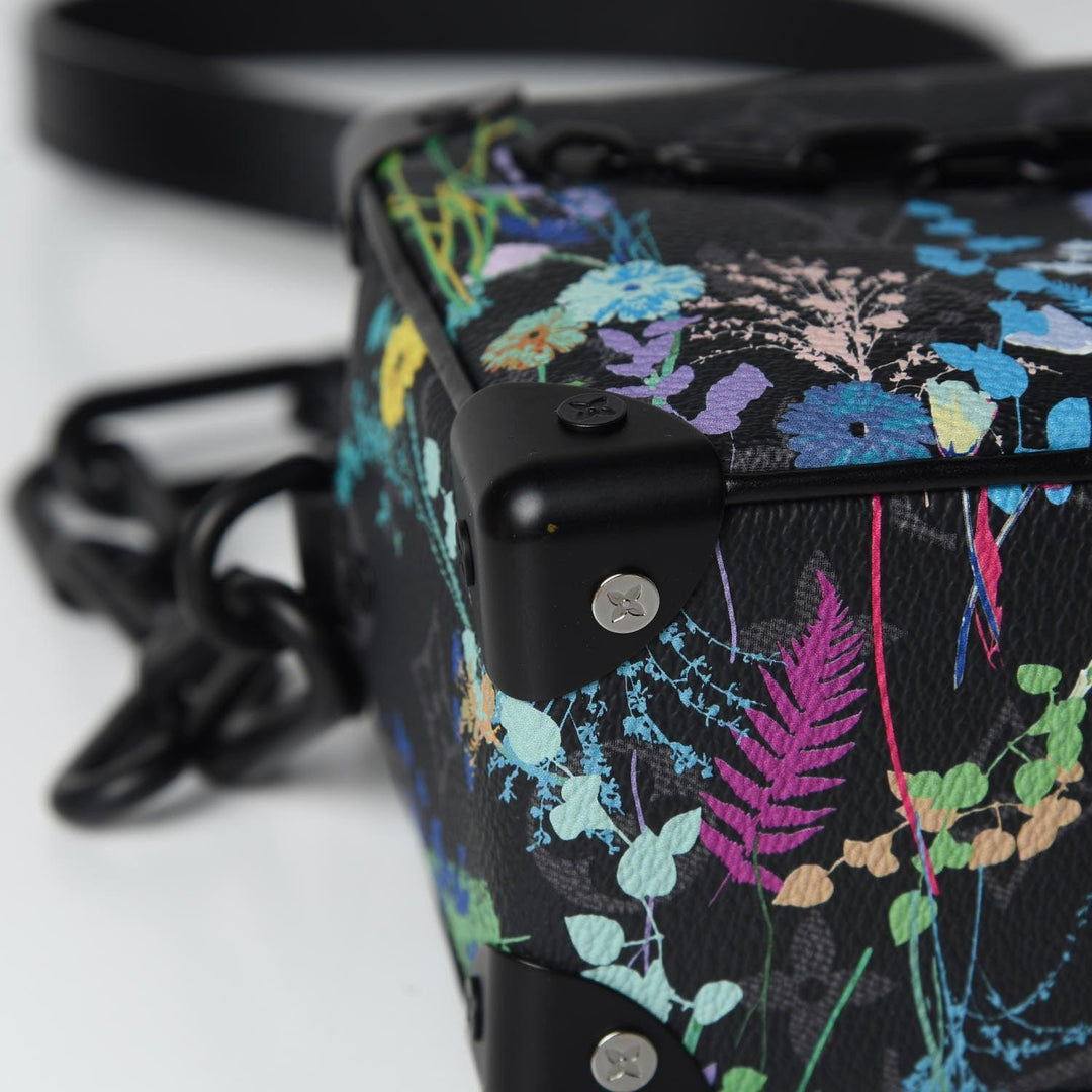 Louis Vuitton Monogram Eclipse Flower Print Mini Soft Trunk Women&