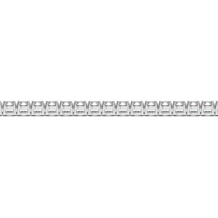 Lab Grown Round Diamond Tennis Bracelet in 14k White Gold (10 cctw F/G  VS2/SI1)