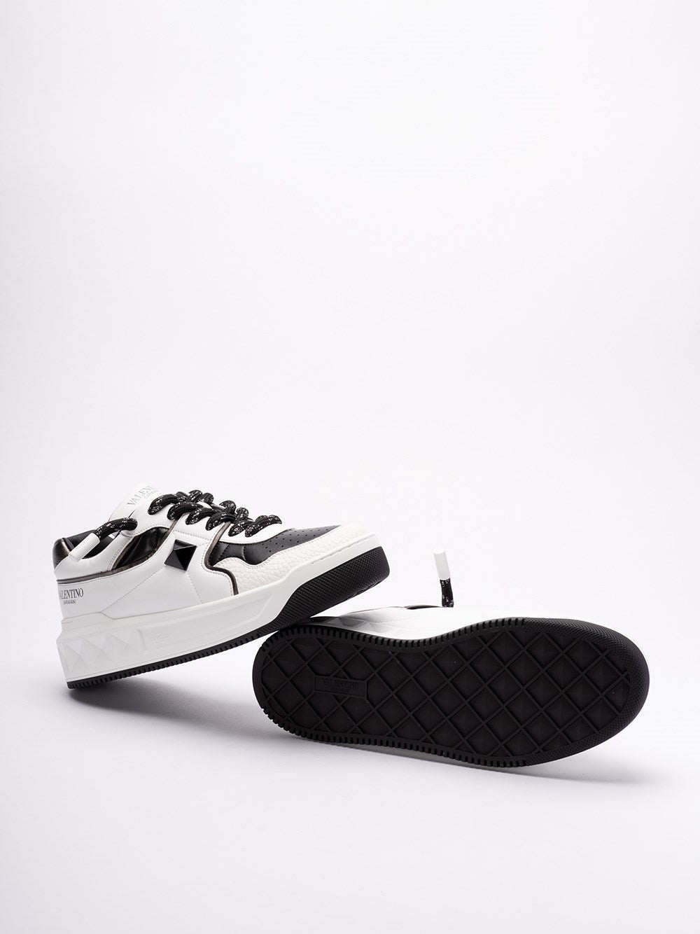 Valentino Garavani Men `One Stud Xl` Leather Sneakers