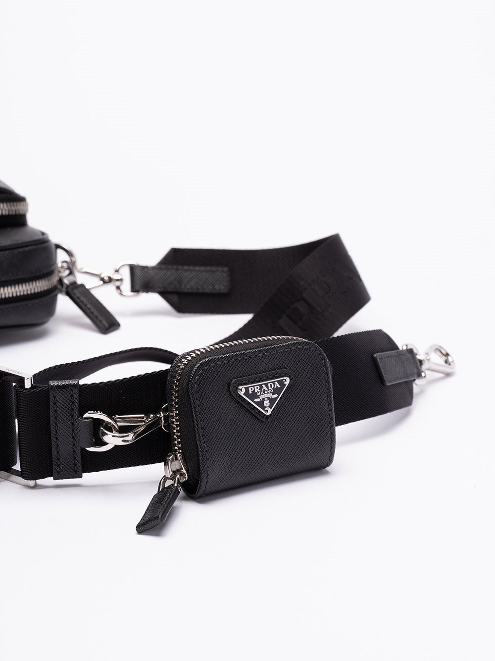 Prada Men Saffiano Leather Shoulder Bag