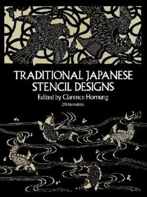 Traditional Japanese Stencil Designs - Paperback