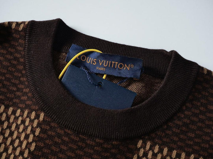 Louis Vuitton Damier T-Shirt Without Collar &