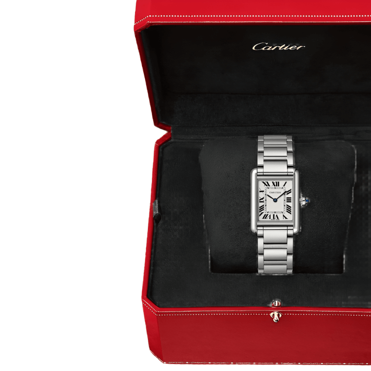 Cartier Tank Must de Cartier Watch, Small Model, High Autonomy Quartz Movement, Steel