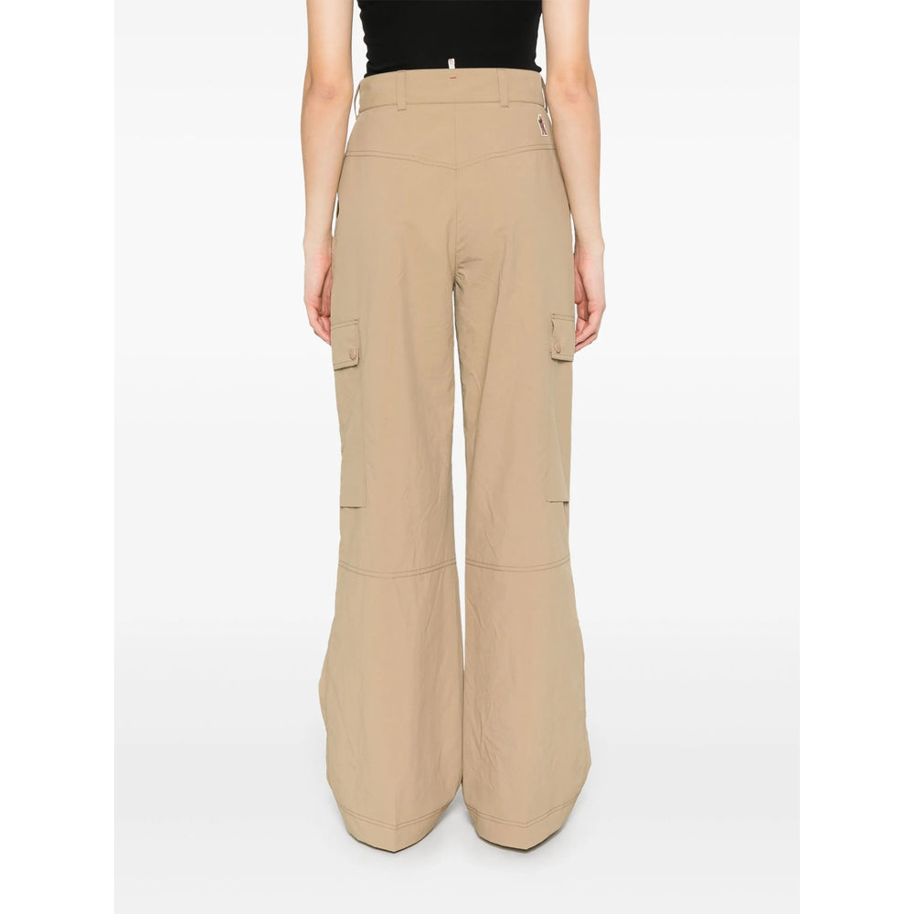 Moncler Grenoble Neutrals Trousers - Straight Trousers Women
