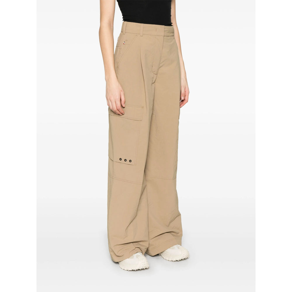 Moncler Grenoble Neutrals Trousers - Straight Trousers Women