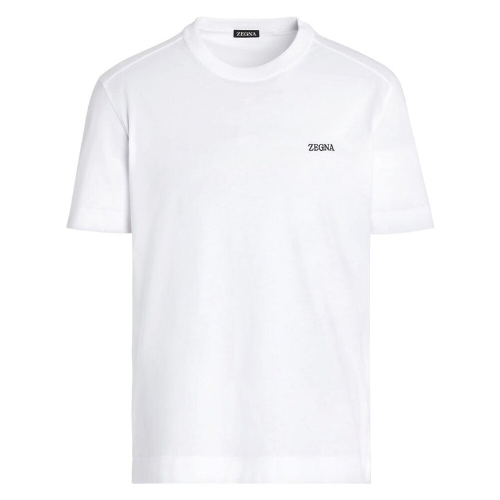 Zegna White T-Shirts & Vests - T-Shirts Men