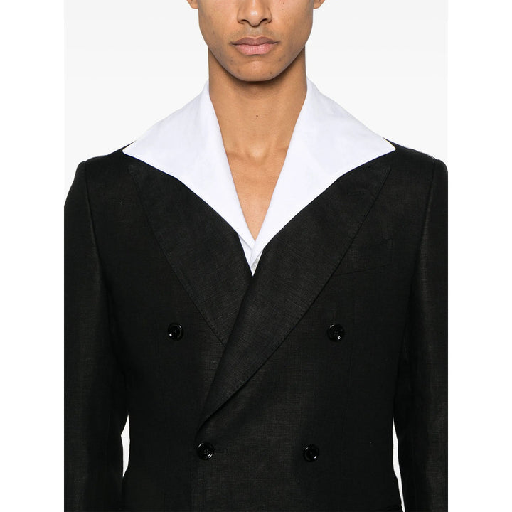 Dolce & Gabbana Black Jackets - Blazers Men