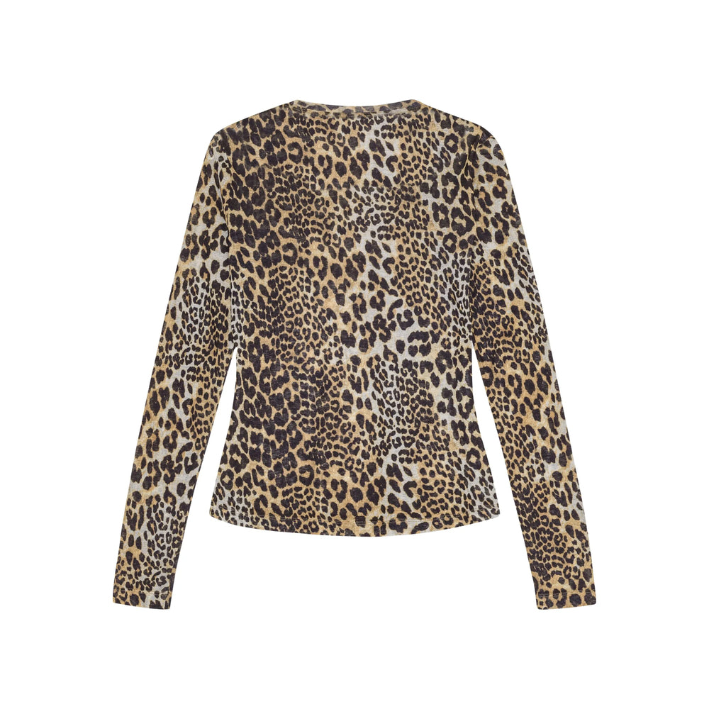 Ganni Brown Tops - T-Shirts & Jerseys Women